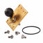 Adapter plate, ball and shaft assembly, large O-ring and four mounting screws