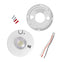 Hardwired Smoke Alarm with LED Strobe & 10-Year Battery Backup