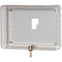 For various room thermostats including Chronotherm clock thermostats. Lockable; 2 keys.