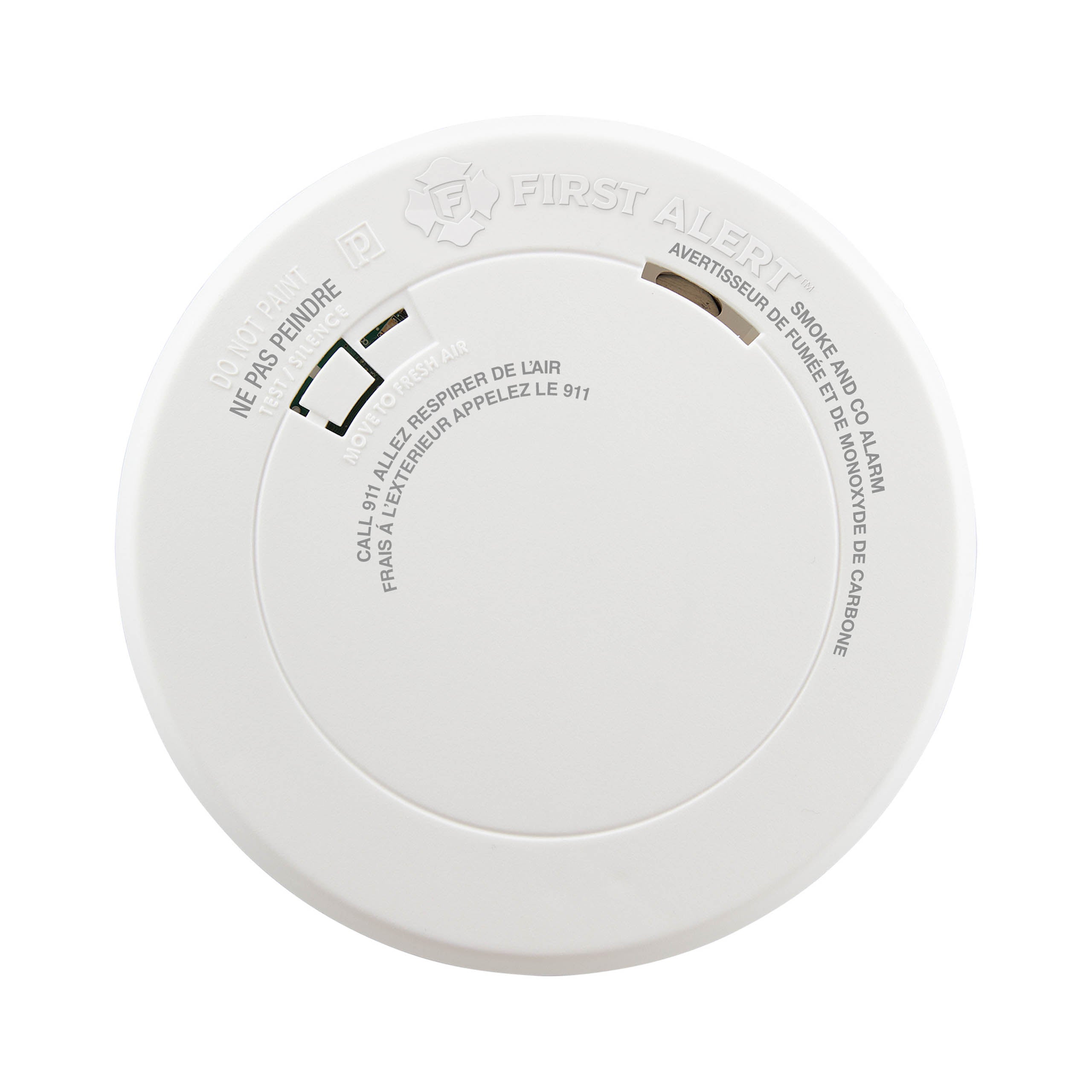 Smoke and Carbon Monoxide Alarm, Battery Operated-CA