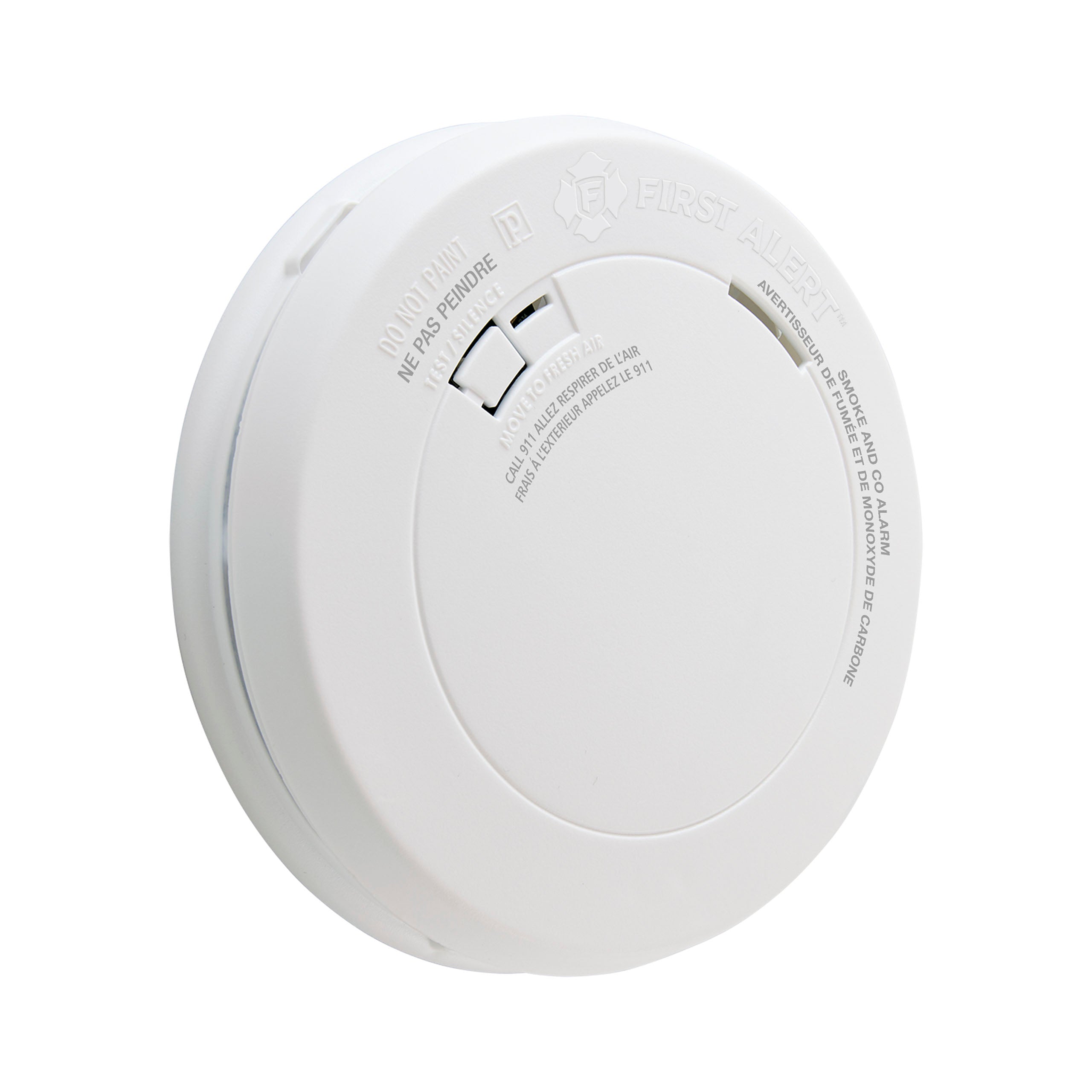 10-Year Battery Combination Smoke & Carbon Monoxide Alarm-CA
