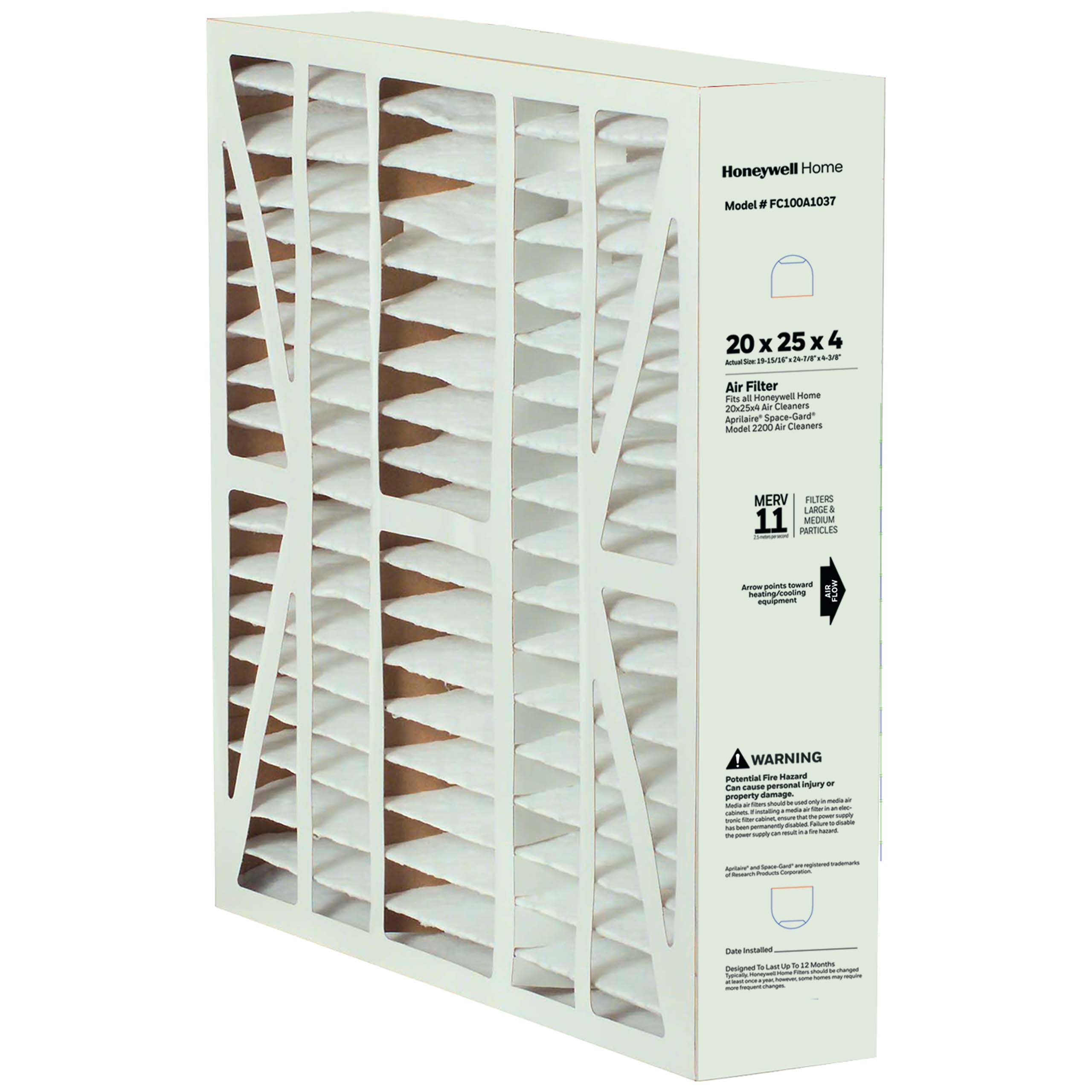 20X25 Media Air Filter-MERV 11