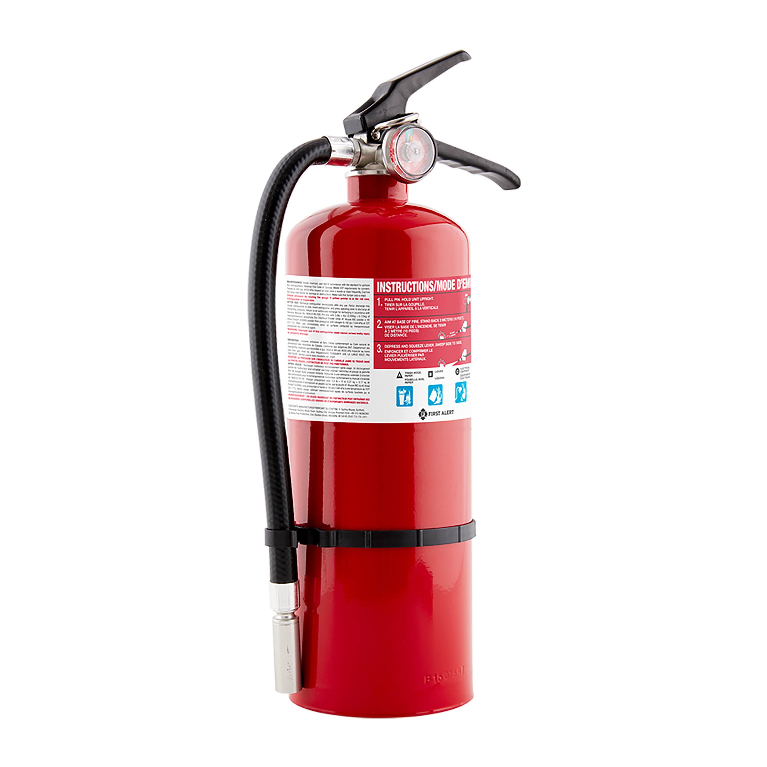 Rechargeable Fire Extinguisher 2-A:10-B:C (Red)