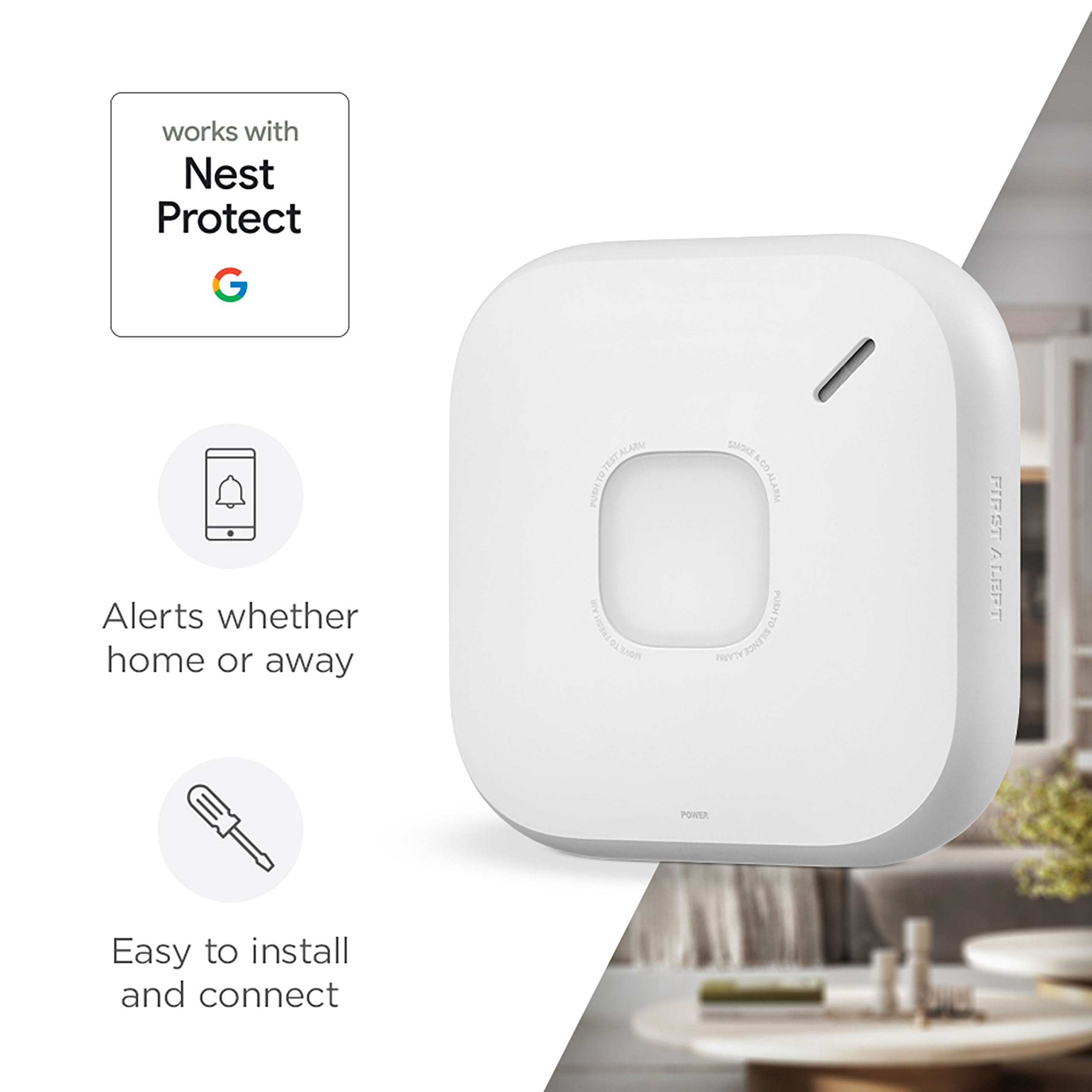 Battery Smart Smoke & Carbon Monoxide Alarm