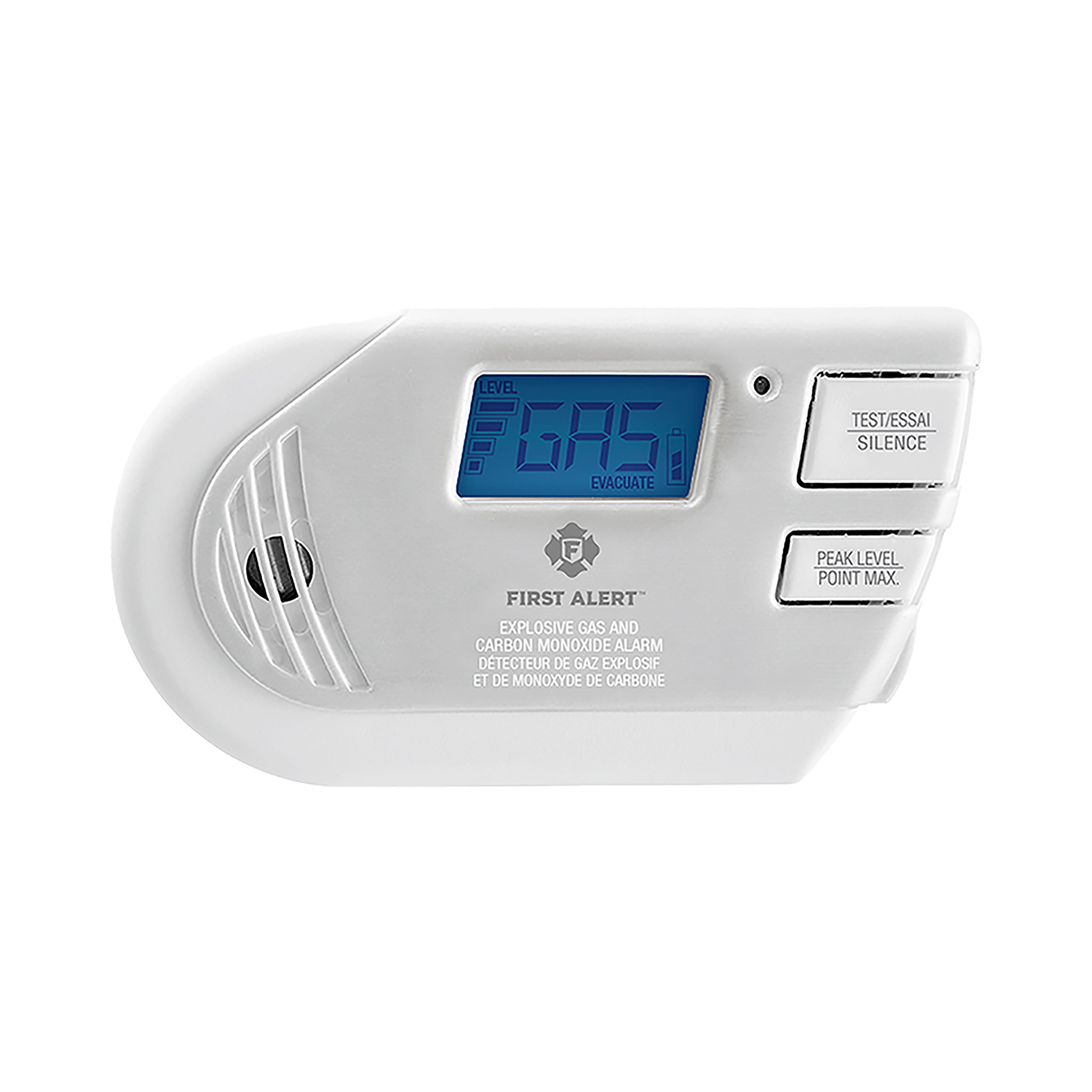 Combo Explosive Gas and Carbon Monoxide Alarm with Digital Display
