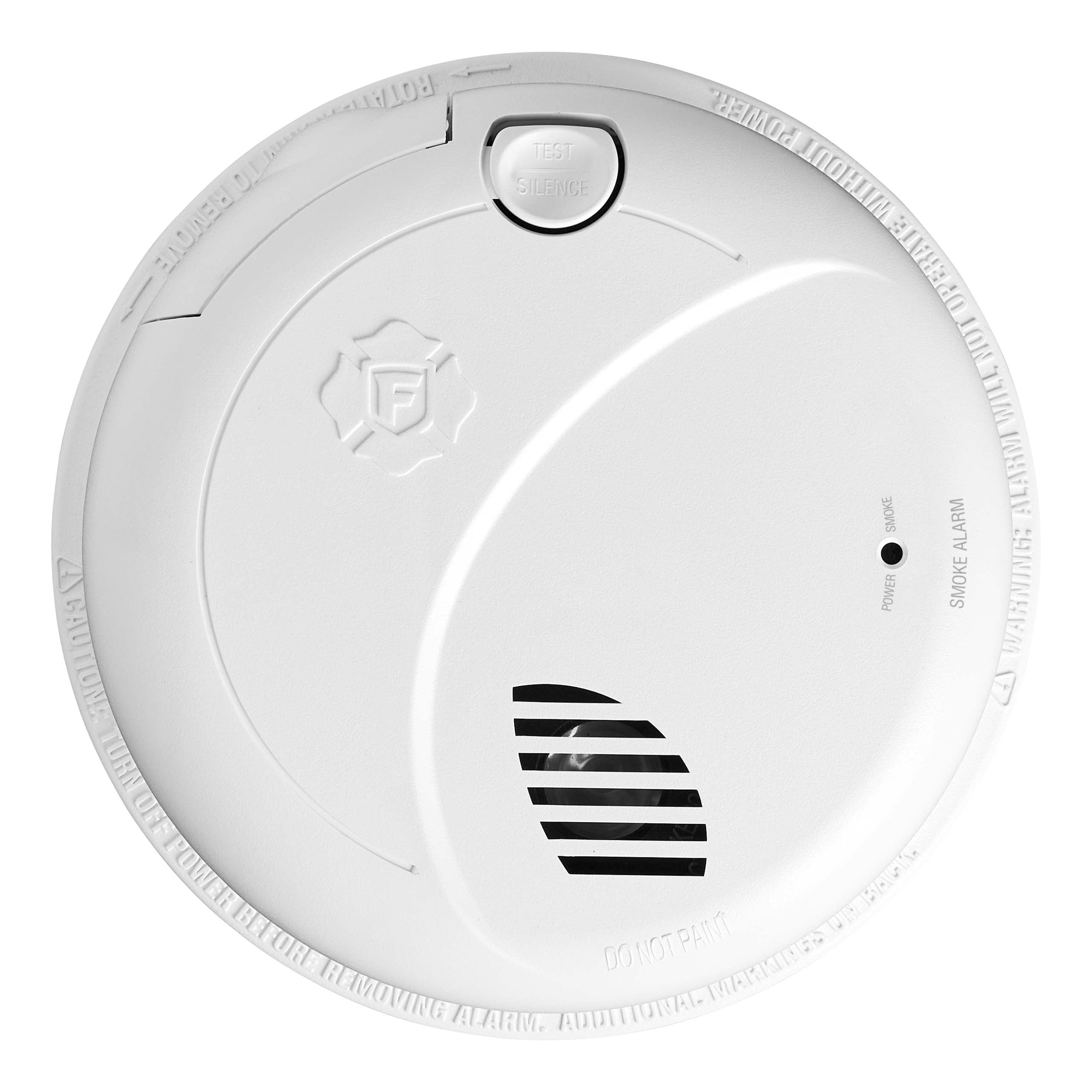 Interconnect Hardwire Smoke Alarm with Battery Backup & Voice