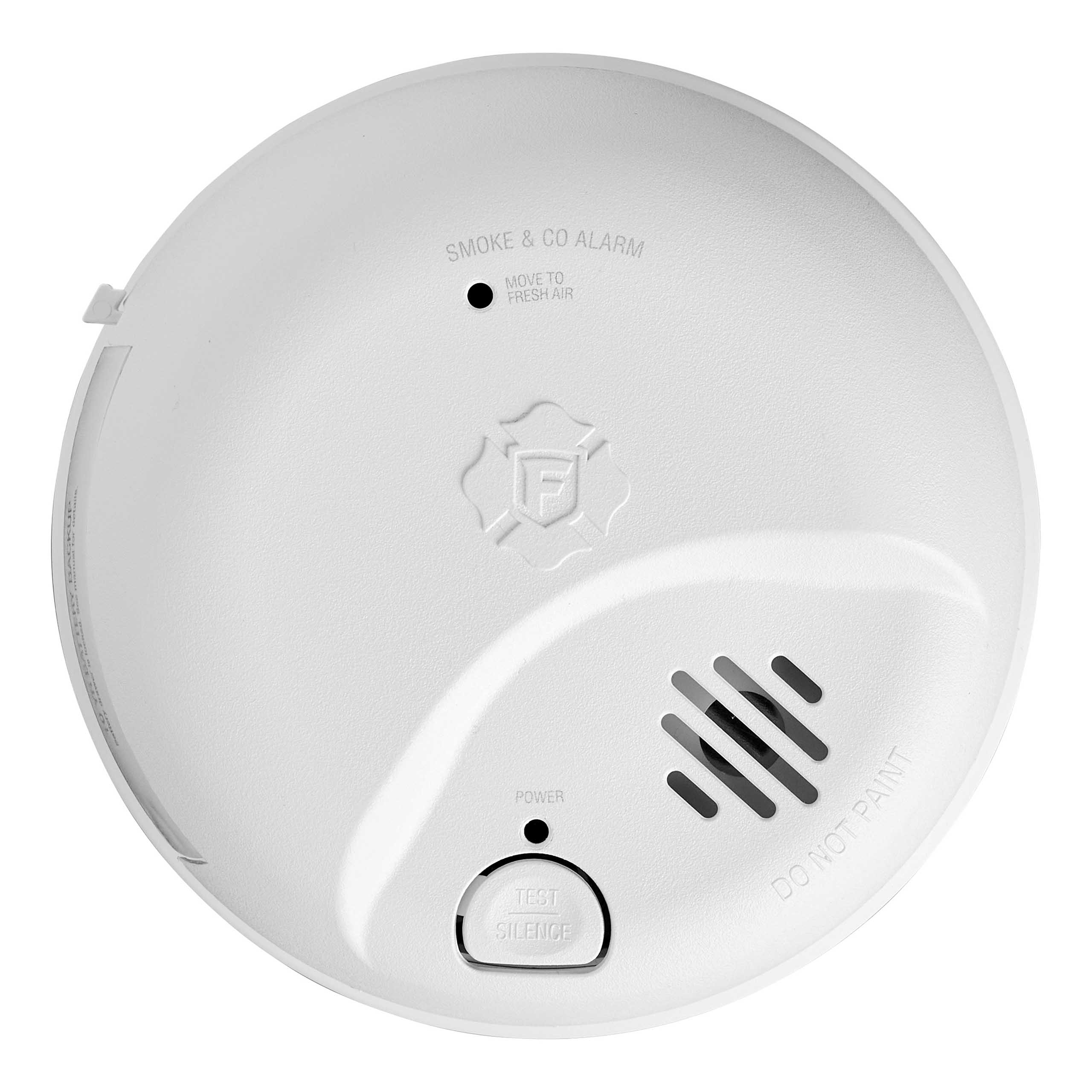 Interconnect Hardwire Smoke & CO Alarm with 10-Year Battery Backup