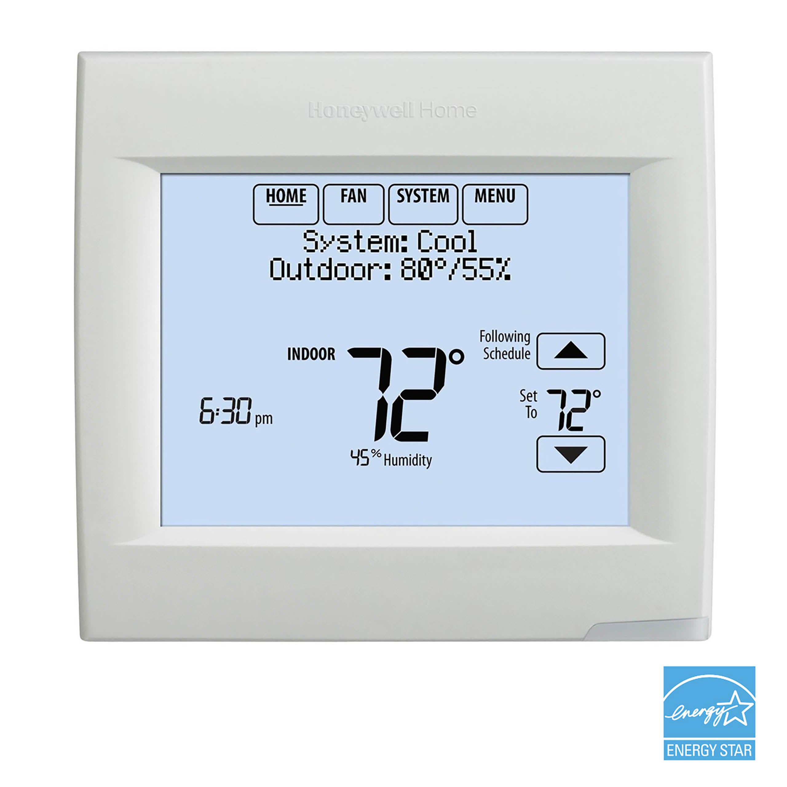 WiFi VisionPROВ® 8000 for residential or commercial use. Stages up to Up to 3 Heat / 2 Cool.