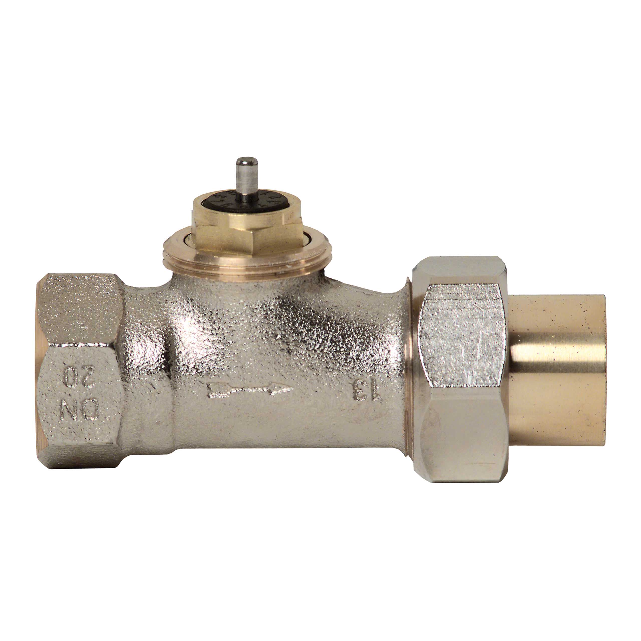 Straight Pattern 1 in Thermostatic Radiator Valve