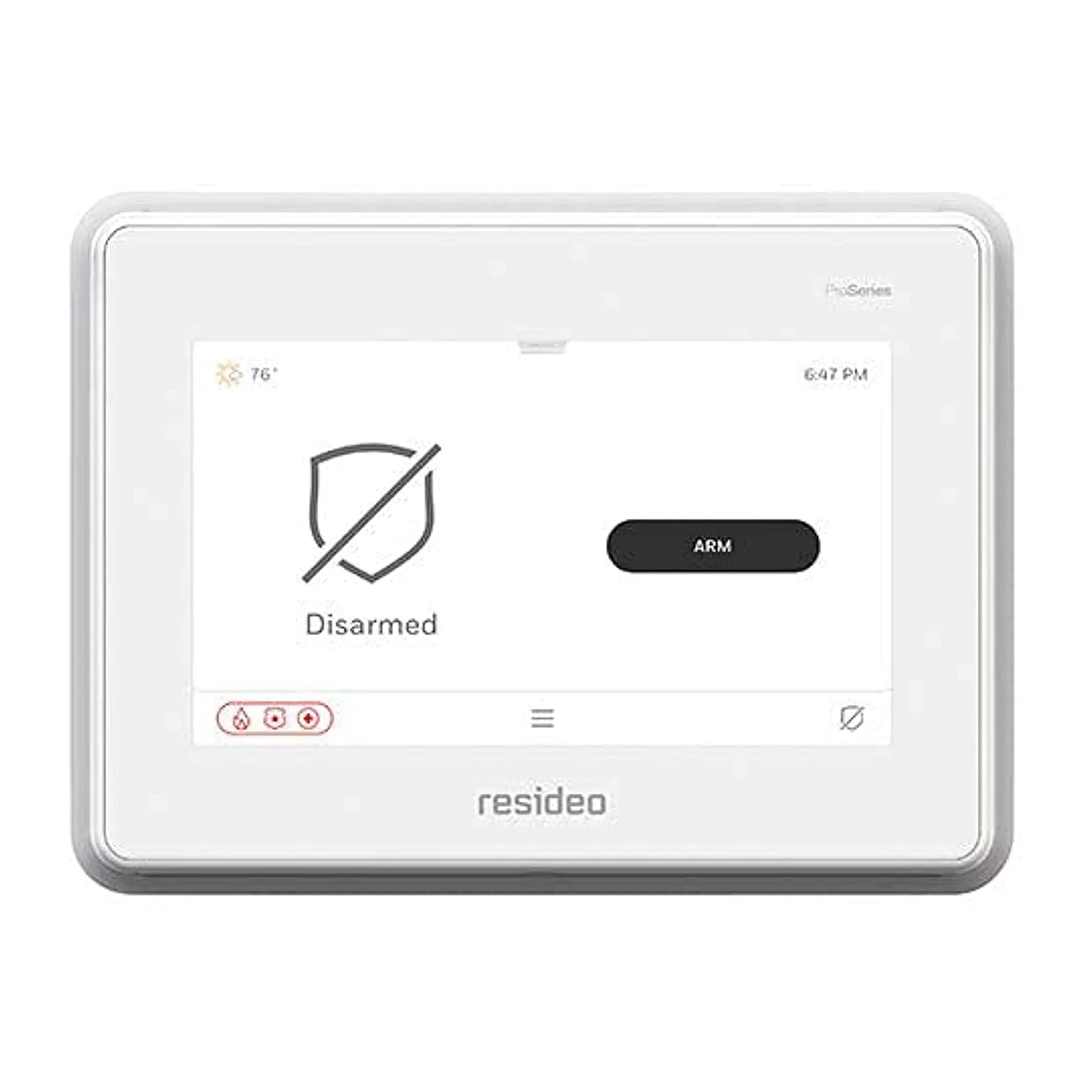 Wireless Touchscreen keypad with choice of English, French, Spanish, Portuguese