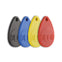 4 Total Connect Box Proximity badges (red, blue, yellow, black)